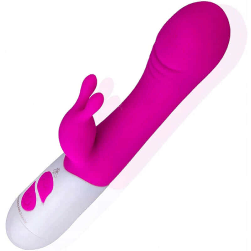 ARMONY - VIBRADOR FELIZ E ESTIMULADOR DE COELHO VIOLETA Sexshoptuga 