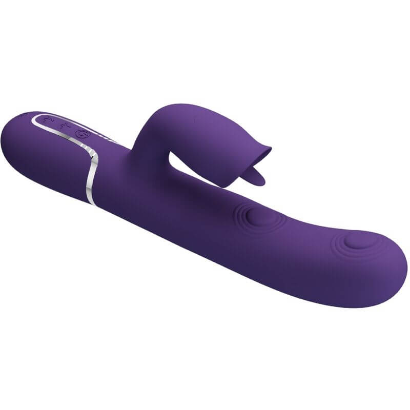 PRETTY LOVE - PURPLE LICK RABBIT VIBRATOR Sexshoptuga 