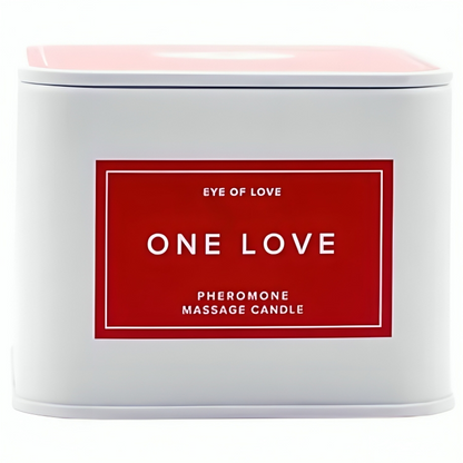 EYE OF LOVE - VELA DE MASSAGEM ONE LOVE PARA MULHERES 150 ML - Sexshoptuga 