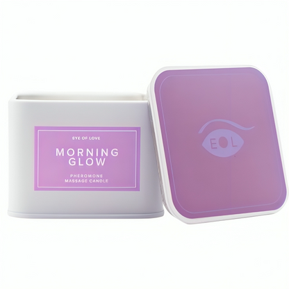 EYE OF LOVE - VELA DE MASSAGEM MORNING GLOW PARA MULHERES 150 ML - Sexshoptuga 