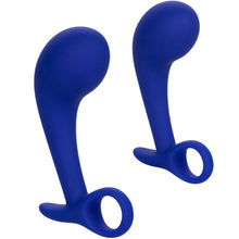 CALEXOTICS - ADMIRAL CONJUNTO 2 PLUG ANAL AZUL - Sexshoptuga 