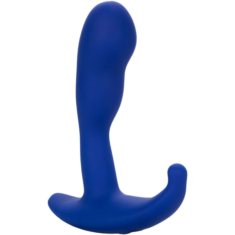 CALEXOTICS - ADMIRAL ESTIMULADOR ANAL CURVO E VIBRADOR AZUL - Sexshoptuga 