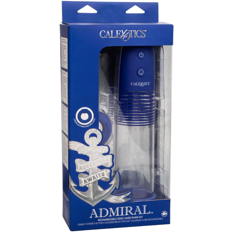 CALEXOTICS - ADMIRAL KIT BOMBA DE EREO RECARREGVEL - Sexshoptuga  Sexshoptuga 