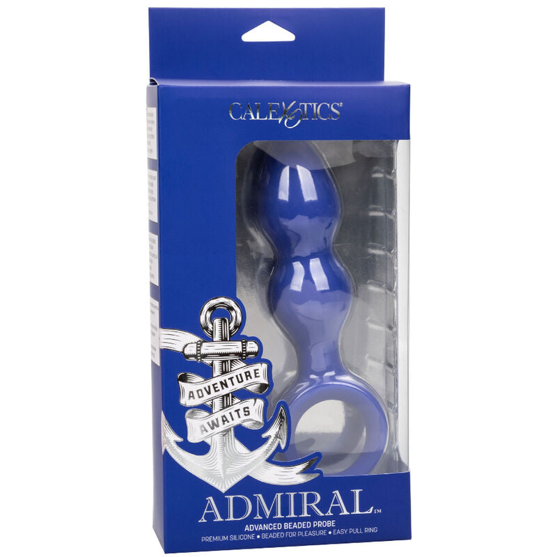 CALEXOTICS - ADMIRAL PLUG ANAL AVANADO AZUL - Sexshoptuga  Sexshoptuga 