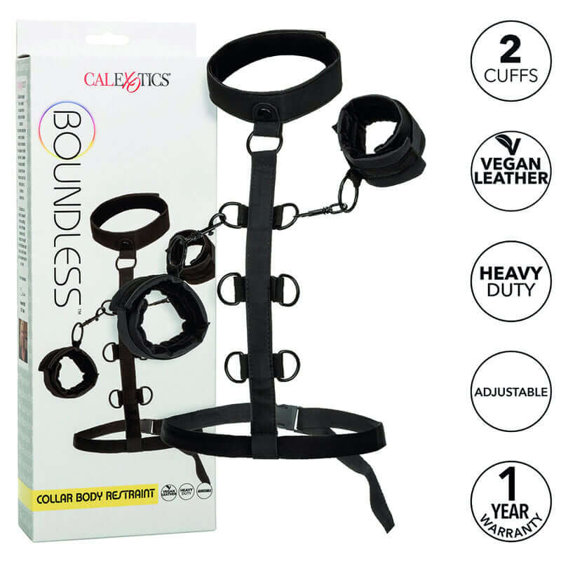 CALEXOTICS - BOUNDLESS RETENO CORPORAL DE COLAR - Sexshoptuga  Sexshoptuga 