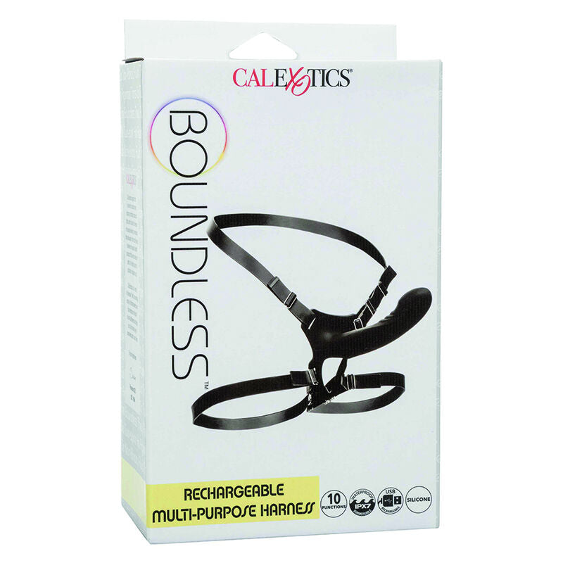 CALEXOTICS - BOUNDLESS ARNESS MULTI-PORPUSE RECARREGVEL - Sexshoptuga  Sexshoptuga 