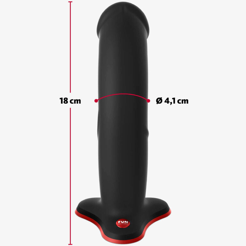 FUN FACTORY - THE BOSS REALISTIC DILDO BLACK - Sexshoptuga  Sexshoptuga 