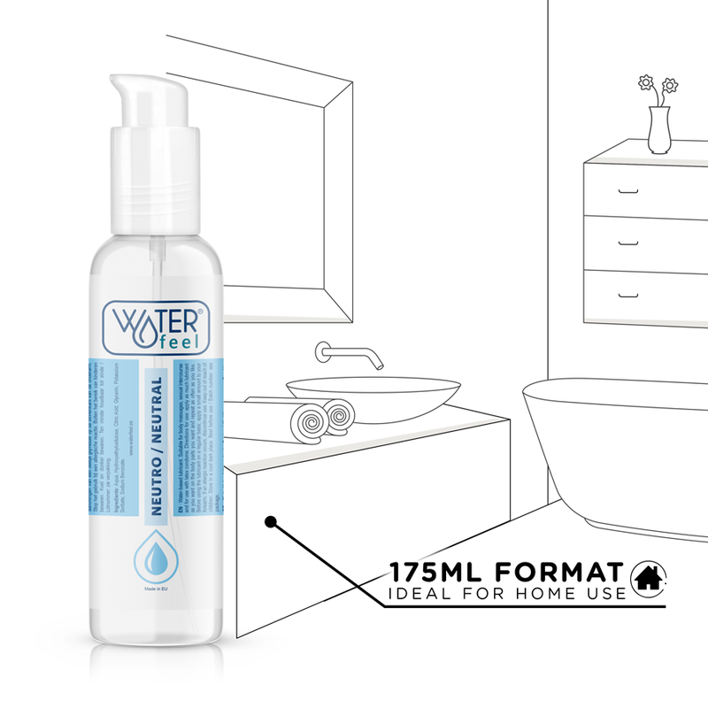 WATERFEEL - LUBRIFICANTE NATURAL 175 ML - Sexshoptuga 