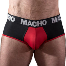 MACHO - MS26N SLIP PRETO/VERMELHO S - Sexshoptuga  Sexshoptuga 