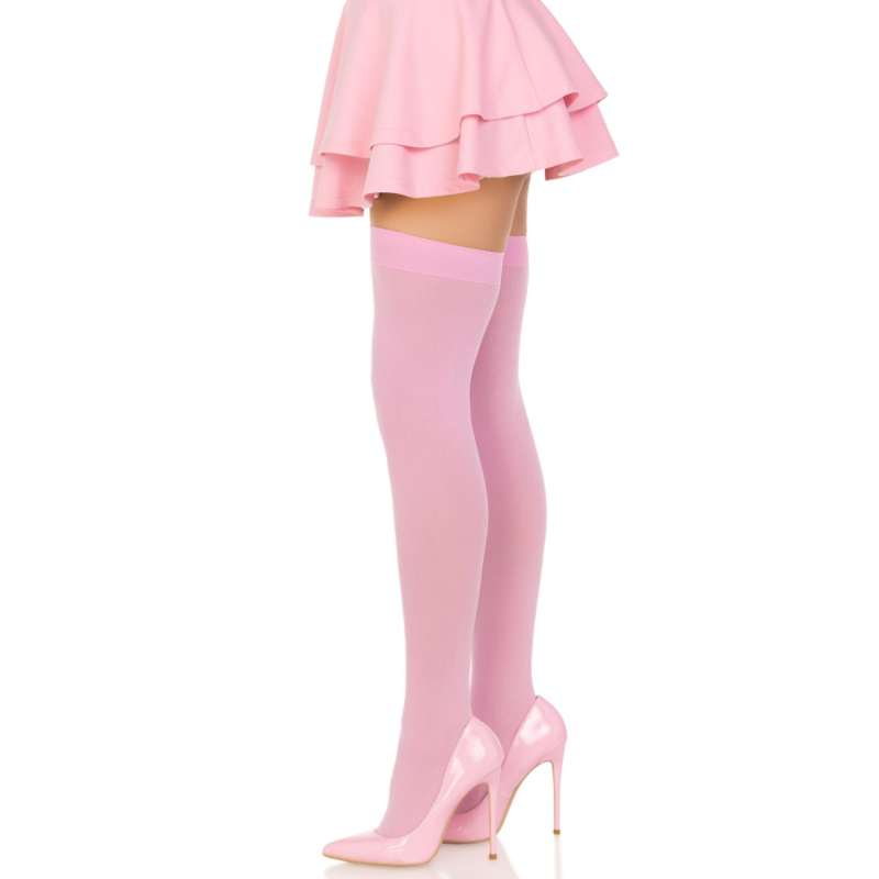 LEG AVENUE - COXAS NYLON ROSA - Sexshoptuga 