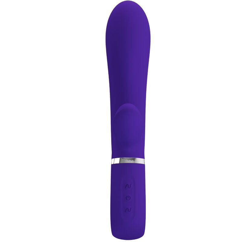 PRETTY LOVE - VIBRADOR MULTIFUNO G-SPOT THOMAS ROXO - Sexshoptuga 