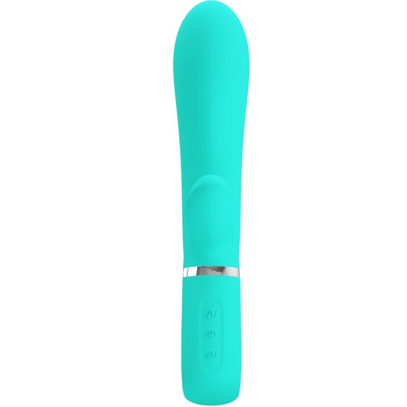 PRETTY LOVE - VIBRADOR MULTIFUNO G-SPOT THOMAS AQUA VERDE - Sexshoptuga 