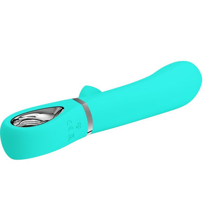 PRETTY LOVE - VIBRADOR MULTIFUNO G-SPOT THOMAS AQUA VERDE - Sexshoptuga 