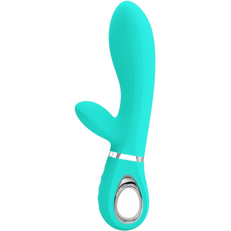 PRETTY LOVE - VIBRADOR MULTIFUNO G-SPOT THOMAS AQUA VERDE - Sexshoptuga 