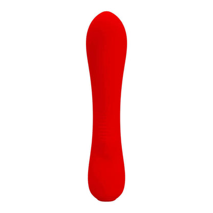 PRETTY LOVE - VIBRADOR RECARREGVEL PRESCOTT VERMELHO - Sexshoptuga 