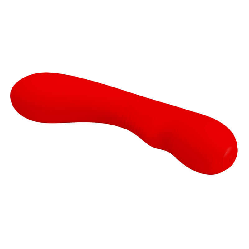 PRETTY LOVE - VIBRADOR RECARREGVEL PRESCOTT VERMELHO - Sexshoptuga 