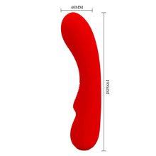 PRETTY LOVE - VIBRADOR RECARREGVEL PRESCOTT VERMELHO - Sexshoptuga  Sexshoptuga 