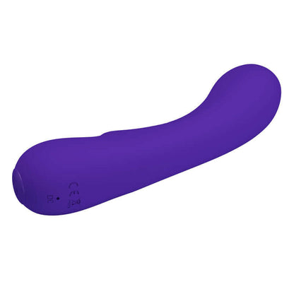 PRETTY LOVE - VIBRADOR RECARREGVEL PRESCOTT ROXO - Sexshoptuga 