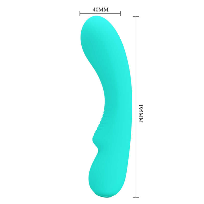 PRETTY LOVE - VIBRADOR RECARREGVEL PRESCOTT AQUA VERDE - Sexshoptuga  Sexshoptuga 