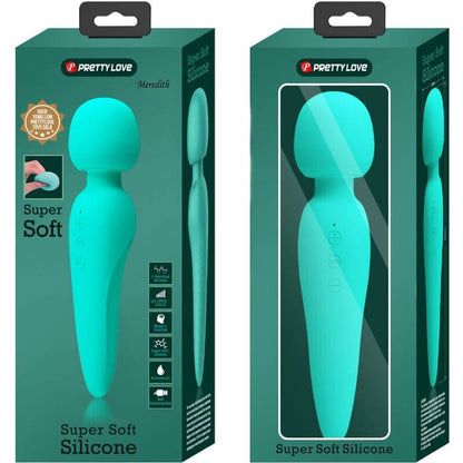 PRETTY LOVE - MAREDITH MASSAGER 12 MODOS DE VIBRAO AQUA GREEN - Sexshoptuga 