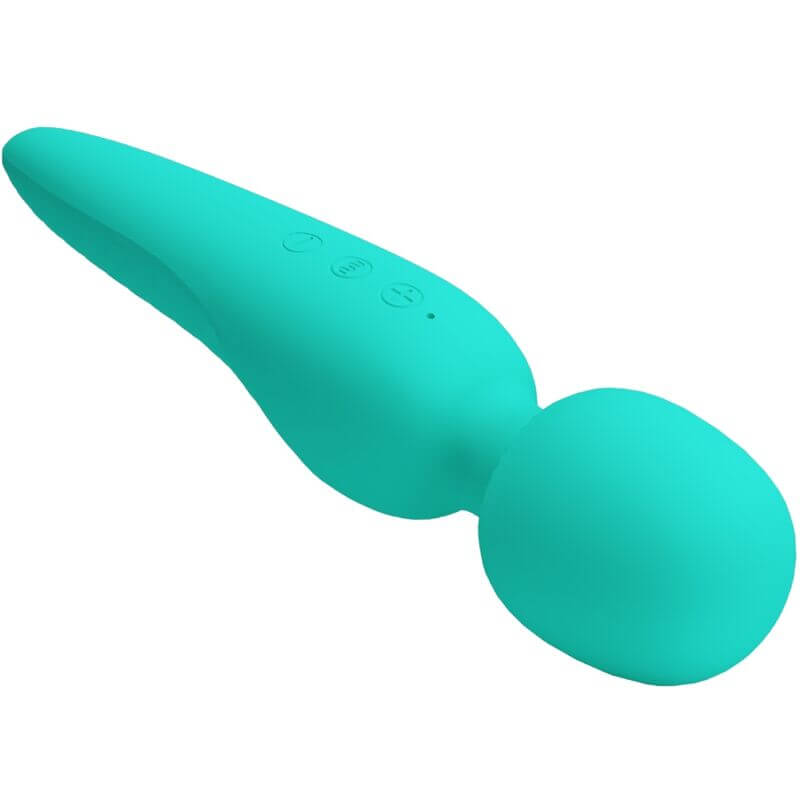 PRETTY LOVE - MAREDITH MASSAGER 12 MODOS DE VIBRAO AQUA GREEN - Sexshoptuga  Sexshoptuga 