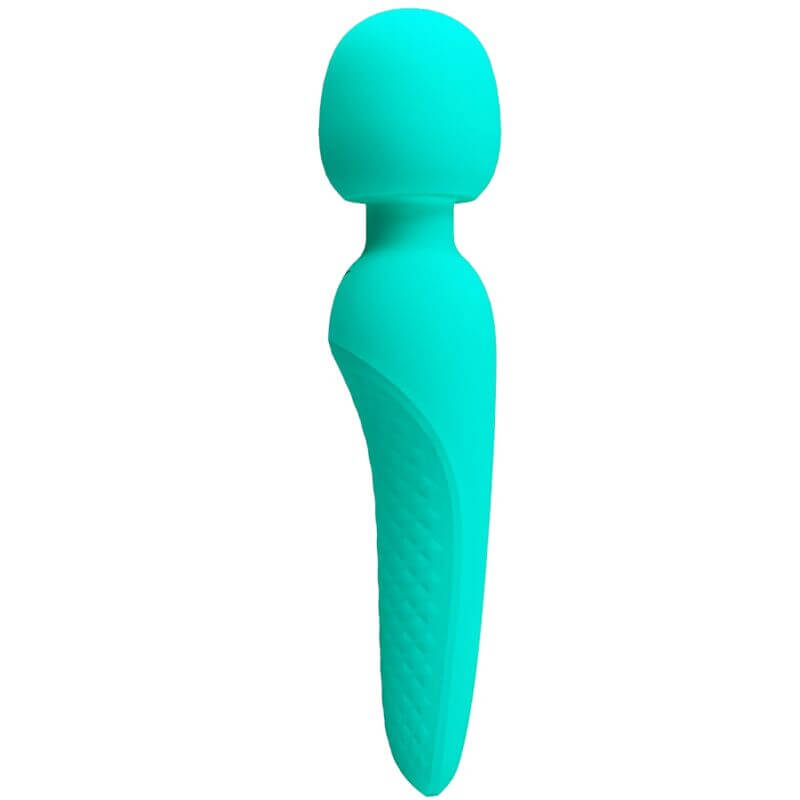 PRETTY LOVE - MAREDITH MASSAGER 12 MODOS DE VIBRAO AQUA GREEN - Sexshoptuga  Sexshoptuga 