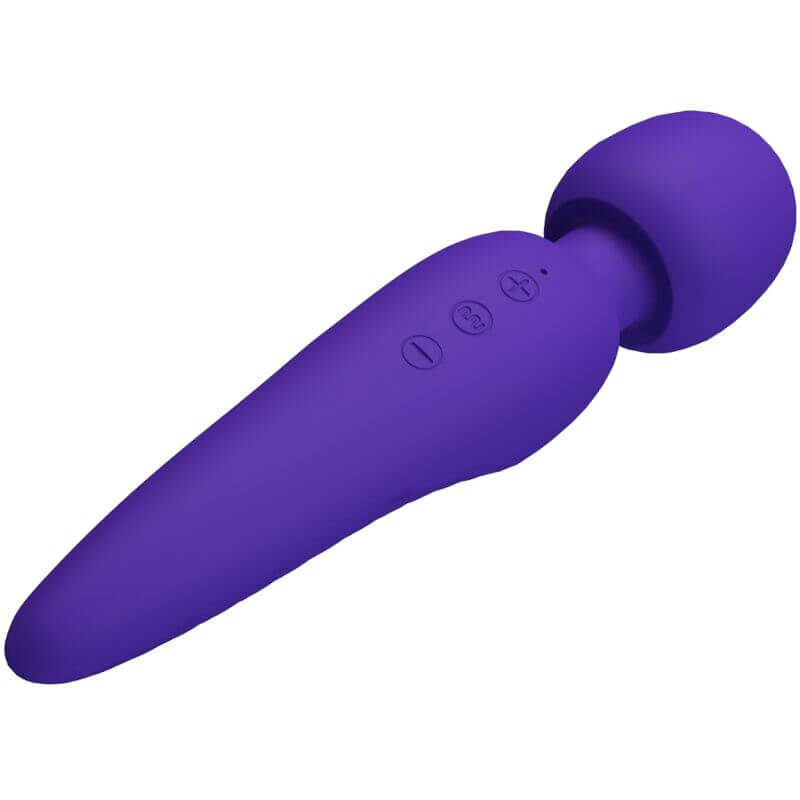 PRETTY LOVE - MAREDITH MASSAGER 12 MODOS DE VIBRAO ROXO - Sexshoptuga  Sexshoptuga 