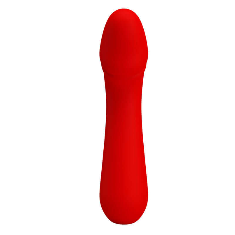 PRETTY LOVE - VIBRADOR RECARREGVEL CETUS VERMELHO - Sexshoptuga 