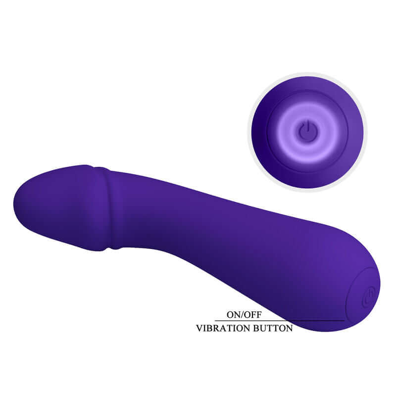 PRETTY LOVE - VIBRADOR RECARREGVEL CETUS ROXO - Sexshoptuga  Sexshoptuga 