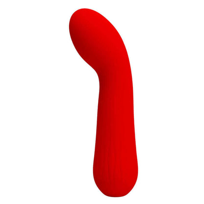 PRETTY LOVE - VIBRADOR RECARREGVEL FAUN VERMELHO - Sexshoptuga 