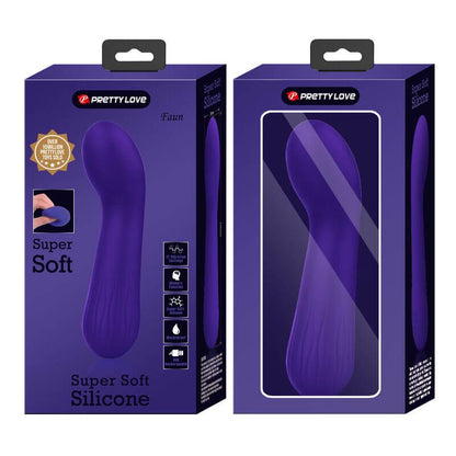 PRETTY LOVE - VIBRADOR RECARREGVEL FAUN ROXO - Sexshoptuga 