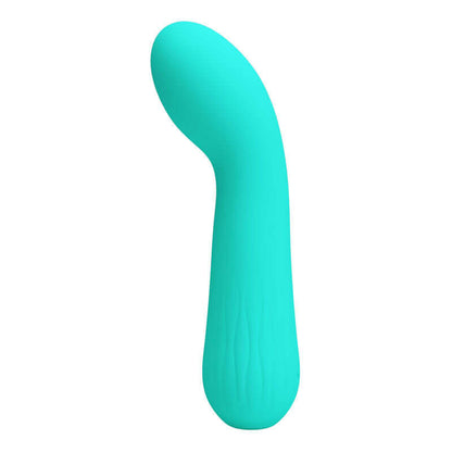 PRETTY LOVE - VIBRADOR RECARREGVEL FAUN AQUA VERDE - Sexshoptuga 