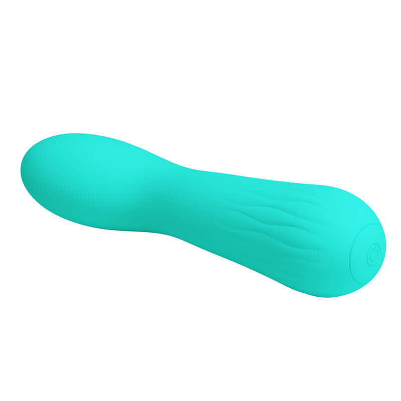 PRETTY LOVE - VIBRADOR RECARREGVEL FAUN AQUA VERDE - Sexshoptuga  Sexshoptuga 