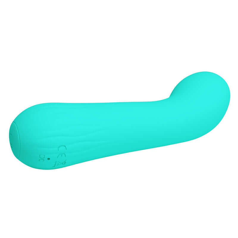 PRETTY LOVE - VIBRADOR RECARREGVEL FAUN AQUA VERDE - Sexshoptuga  Sexshoptuga 