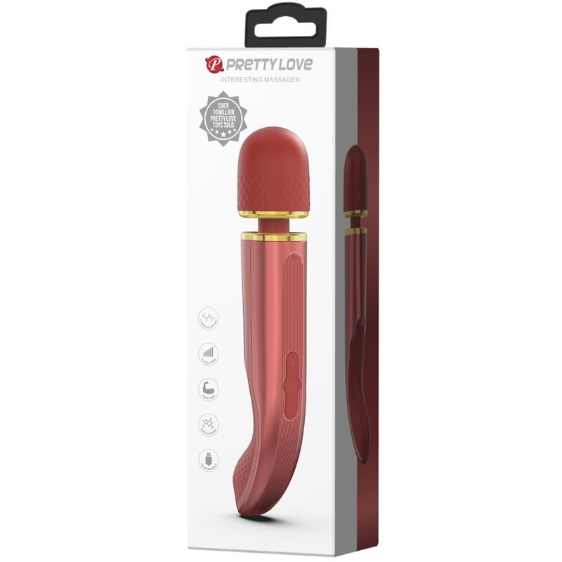 PRETTY LOVE - MASSAGER 7 MODOS DE VIBRAO ROSA - Sexshoptuga  Sexshoptuga 