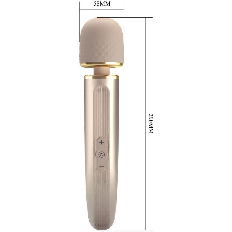 PRETTY LOVE - MASSAGER 7 MODOS DE VIBRAO CHAMPAGNE - Sexshoptuga 