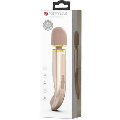 PRETTY LOVE - MASSAGER 7 MODOS DE VIBRAO CHAMPAGNE - Sexshoptuga 