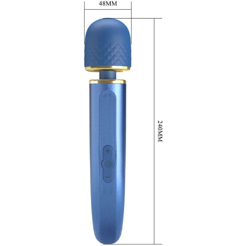 PRETTY LOVE - MASSAGER 7 MODOS DE VIBRAO AZUL - Sexshoptuga  Sexshoptuga 