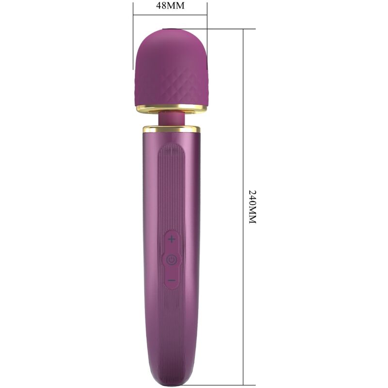 PRETTY LOVE - MASSAGER 7 MODOS DE VIBRAO ROXO - Sexshoptuga  Sexshoptuga 