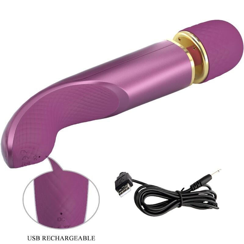 PRETTY LOVE - MASSAGER 7 MODOS DE VIBRAO ROXO - Sexshoptuga  Sexshoptuga 