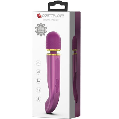 PRETTY LOVE - MASSAGER 7 MODOS DE VIBRAO ROXO - Sexshoptuga 