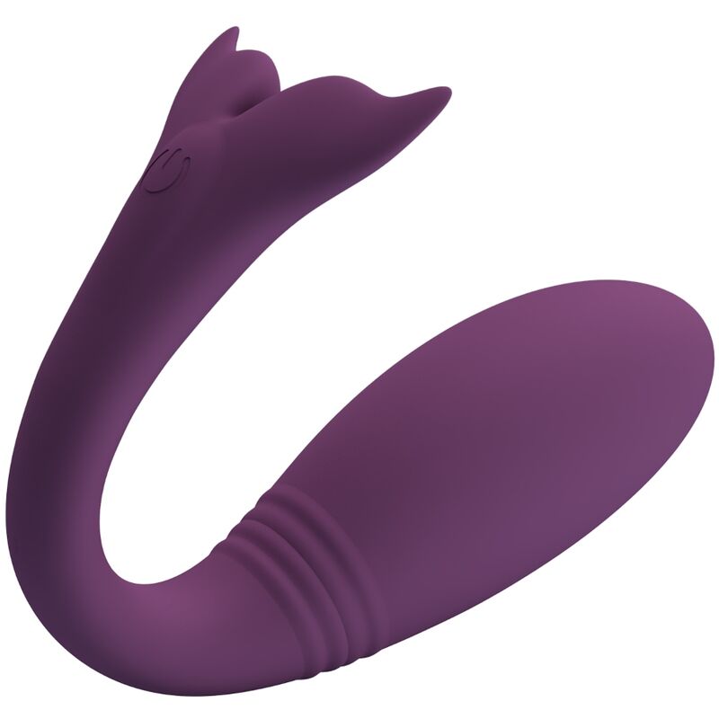 PRETTY LOVE - JAYLEEN VIBRADOR APP CONTROLE REMOTO ROXO - Sexshoptuga  Sexshoptuga 