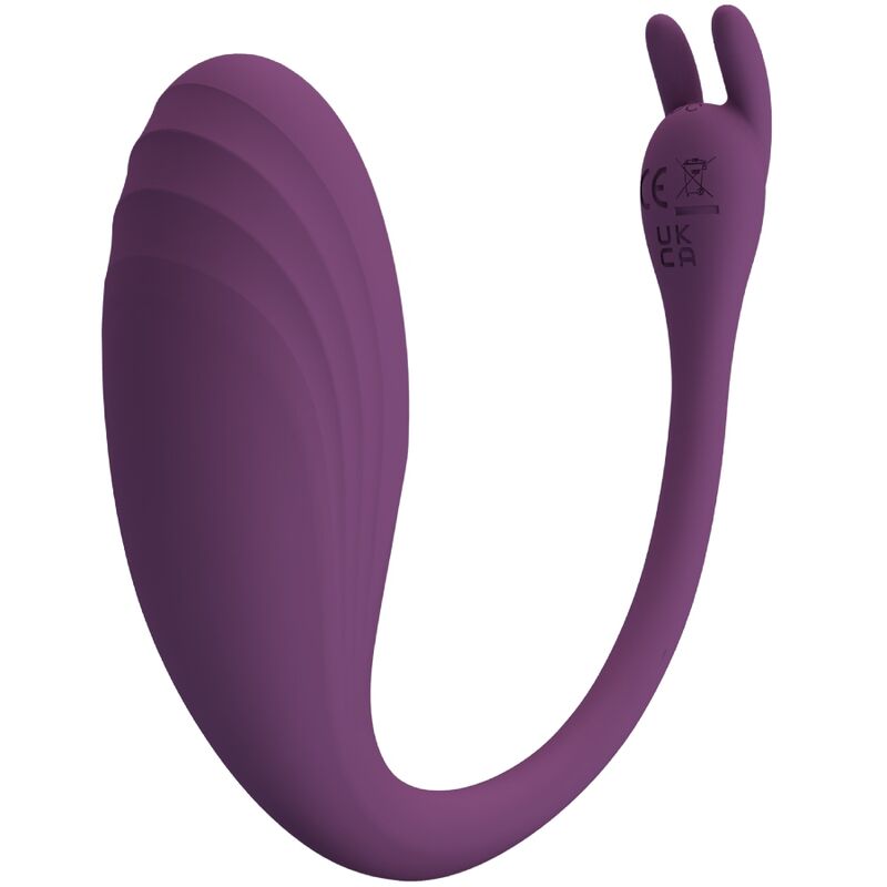 PRETTY LOVE - CATALINA VIBRADOR APP CONTROLE REMOTO ROXO - Sexshoptuga 