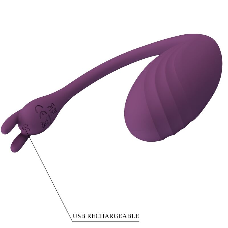 PRETTY LOVE - CATALINA VIBRADOR APP CONTROLE REMOTO ROXO - Sexshoptuga  Sexshoptuga 