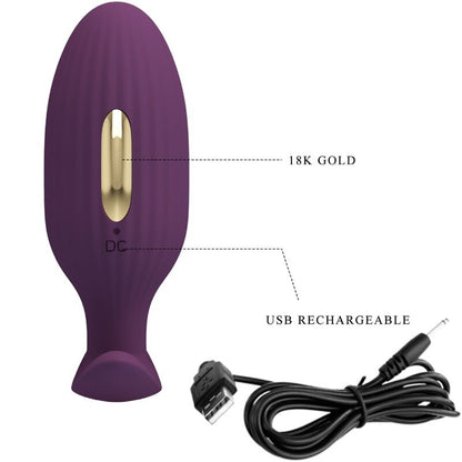 PRETTY LOVE - PLUG ANAL CONTROLADO POR APLICATIVO JEFFERSON ROXO - Sexshoptuga 