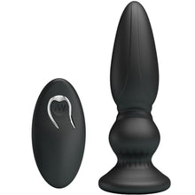 MR PLAY - PLUGUE ANAL DE CONTROLE REMOTO VIBRADOR PODEROSO PRETO - Sexshoptuga  Sexshoptuga 