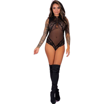 LIVCO CORSETTI FASHION - SAGEN LC 90694 CORPO PRETO - Sexshoptuga 