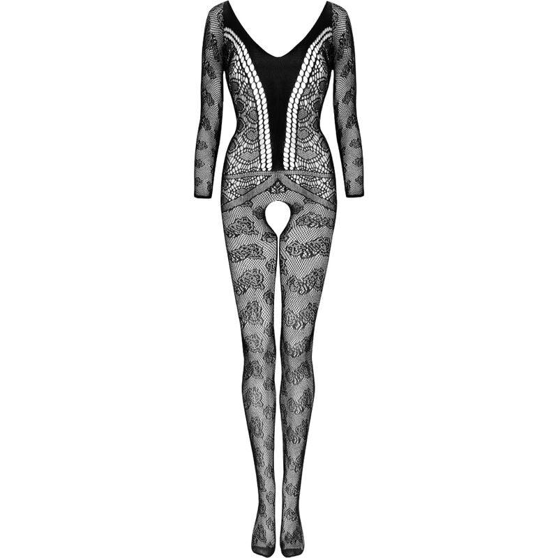 LIVCO CORSETTI FASHION - CORDILL LC 17358 BODYSTOCKING PRETO TAMANHO ÚNICO - Sexshoptuga 