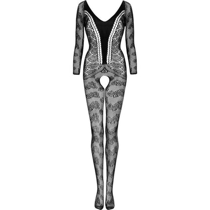 LIVCO CORSETTI FASHION - CORDILL LC 17358 BODYSTOCKING PRETO TAMANHO ÚNICO - Sexshoptuga 