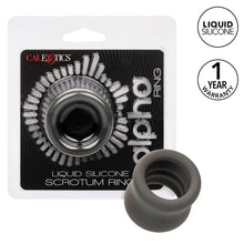 CALEXOTICS - ALPHA BLACK SCROTUM STRETCHING RING Sexshoptuga 